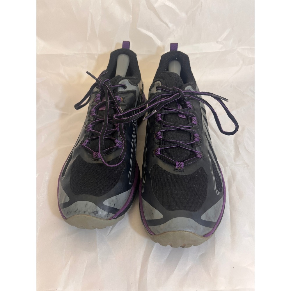 Merrell Siren Edge 3 Womens Trail Running Shoes Black Purple Vibram J034438 10.5